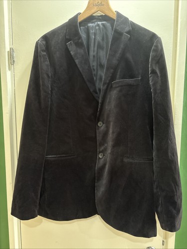 Mens jacket 44r black - 44r,