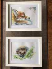 Original handpainted framed