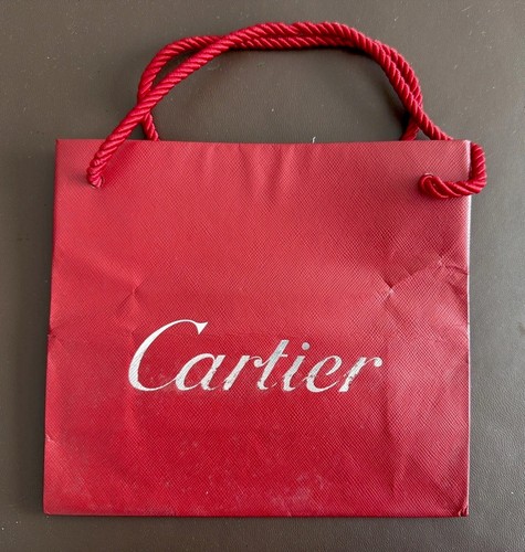 Cartier paper gift bag 18cm - paper,