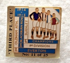 Everton F.C. 1st Division Champions 1914-15  Top Four Finishers Badge