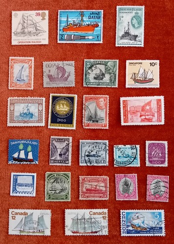 Stamps thematic ships - stamps,