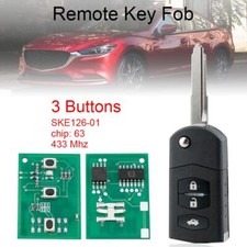 3 Button Remote Key 433MHz