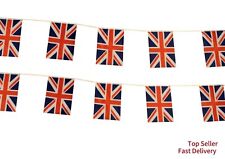 Giant 10M(33FT) Huge Union Jack Bunting Flags Banner Decoration Great Britain UK