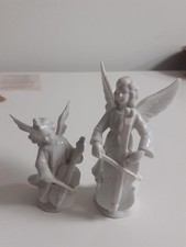 Dresden White Porcelain Angel