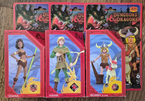 Hasbro dungeons dragons 3x - hasbro, &
