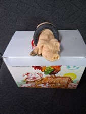 Piggin  Tired Boxed  Ornament