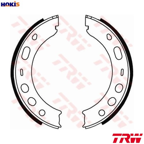 Brake shoe set parking - brake,