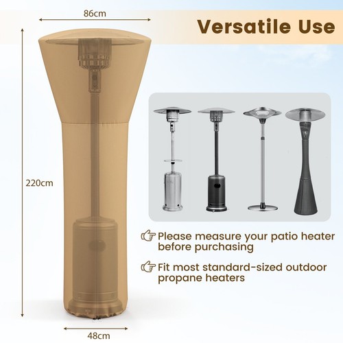 Waterproof heater cover for - heater,
