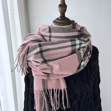 Classic Tartan Scarf Women Man Scottish Checks Plaid Wrap Shawl Winter Blanket