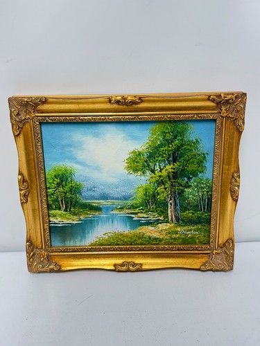 Pair vintage framed - of,