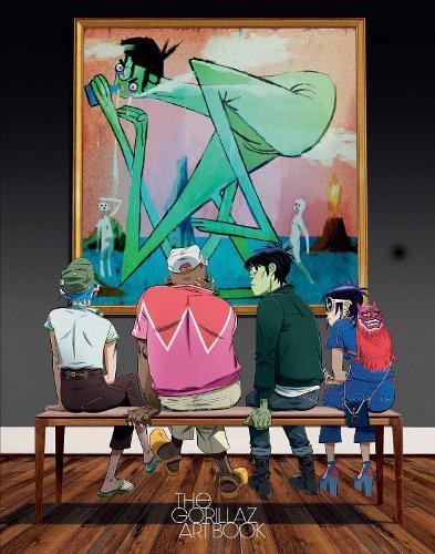 The gorillaz art book - book, by