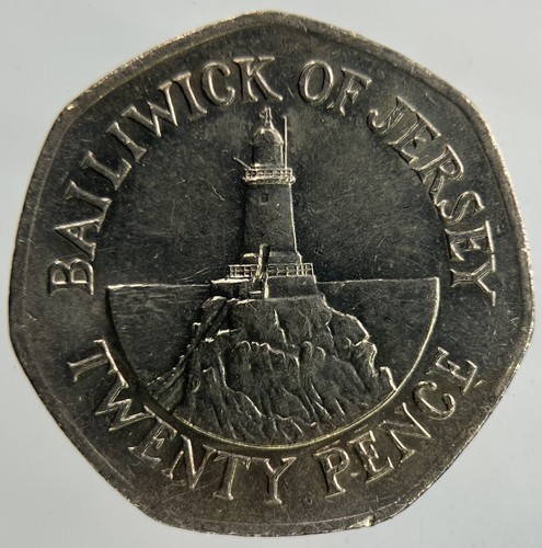 1994 jersey 20p twenty pence - jersey, twenty-pence