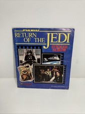Complete Vintage Star Wars Original Figurine Panini 1983 ROTJ Sticker Album