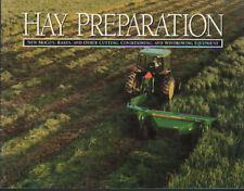 John Deere "Hay Preparation" Equipment Brochure Leaflet