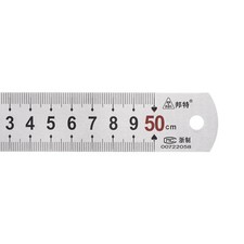 Stainless Steel Ruler, 20"