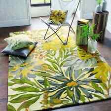Handmade Wool Area Rug Floral