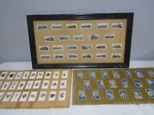 VINTAGE CIGARETTE CARDS 3 FRAMED, PLAYERS, CARRERAS TURF and WILLS