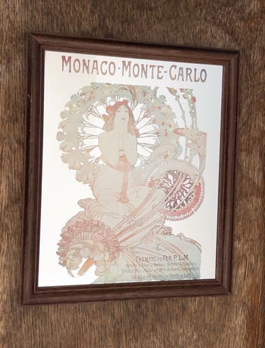 Vintage alphonse mucha monaco - alphonse,