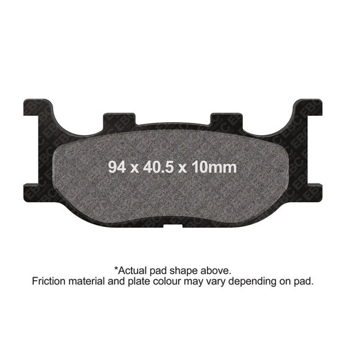 Ebc motorcycle brake pads dmx - brake,