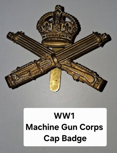 British machine gun corps - machine, cap