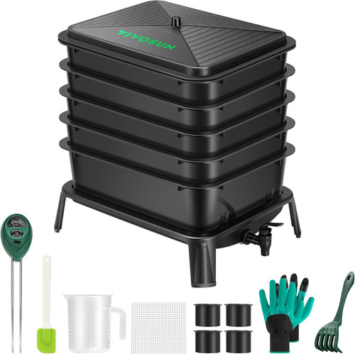 Vivosun layer worm compost - worm,