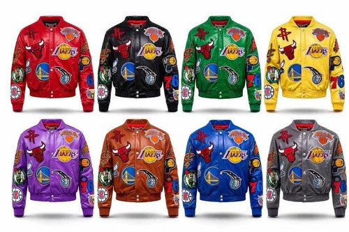 Men nba leather varsity - men,