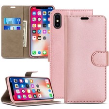 Flip Case For iPhone X / XS / XR / XS Max Magnetic Leather Wallet Phone Cover