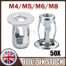 50X JACK NUTS THREADED INSERTS
