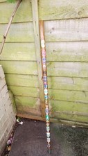 walking canes for men used FULL OF BADGES DOWN THE CANE. (17)