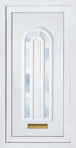 White full height upvc - upvc, door