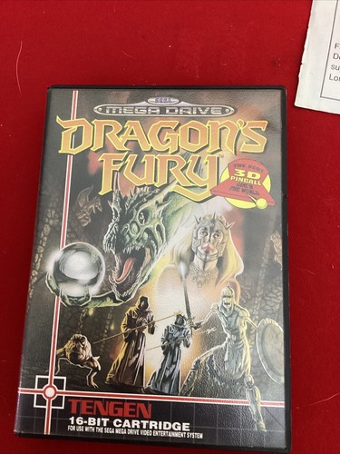 Dragons fury - fury, (megadrive)
