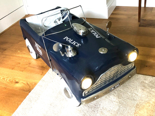 Tri ang pedal car - car, police
