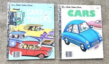 1970s Cars Little Golden Books