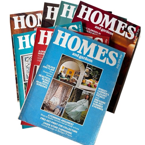 Homes and gardens magazines - and,