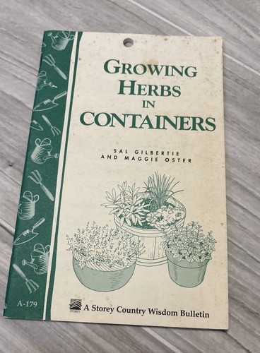 Growing herbs containers - growing,