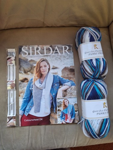 Knitting kit scarf mixture - , "
