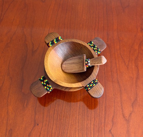 Hand carved wood rasta - wood, &
