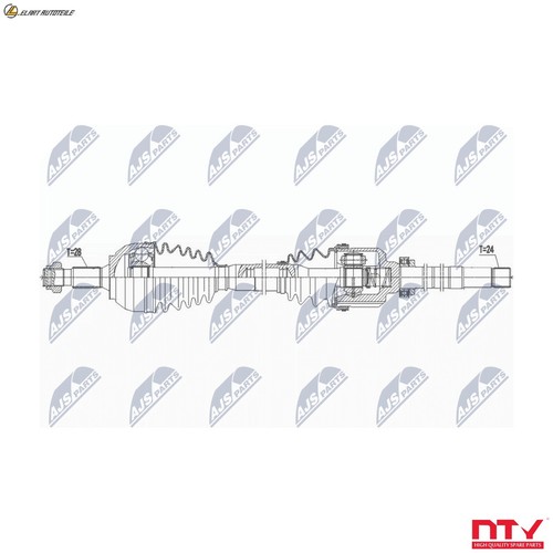 Driveshaft npw 065 - driveshaft, for