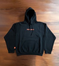 Anti Social Social Club x Undefeated Paranoid Black Hoodie - Size S