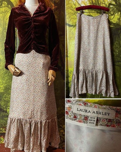 Women laura ashley skirt beige - women,