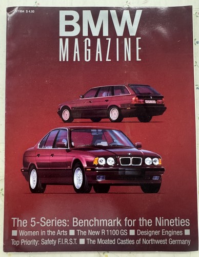 Bmw magazine march - magazine, 1994