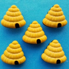 Craft Buttons BEEHIVE Summer