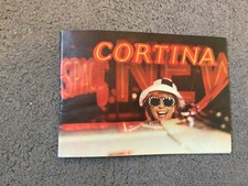 Ford CortinaDe Luxe,  Super, GT   1968 Brochure in VGC Bi16