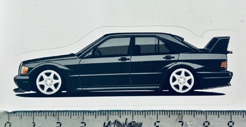 Sticker decal mercedes - mercedes, 190