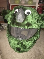 Motorbike Crash Helmet Covers Motorcycle Cover - Green bear