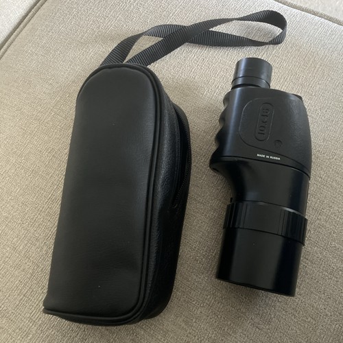 Cased monocular 10x46 - , spotting