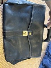 Dunhill Black leather briefcase