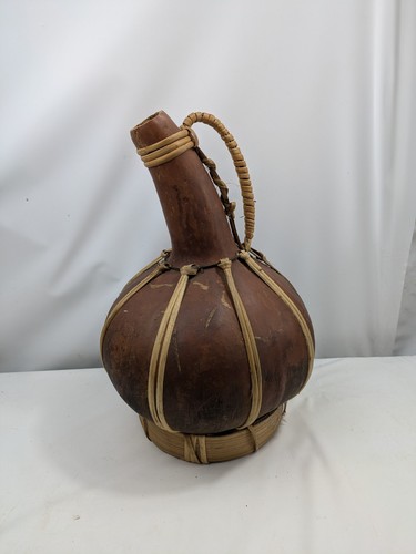 Vintage large african calabash - vintage,