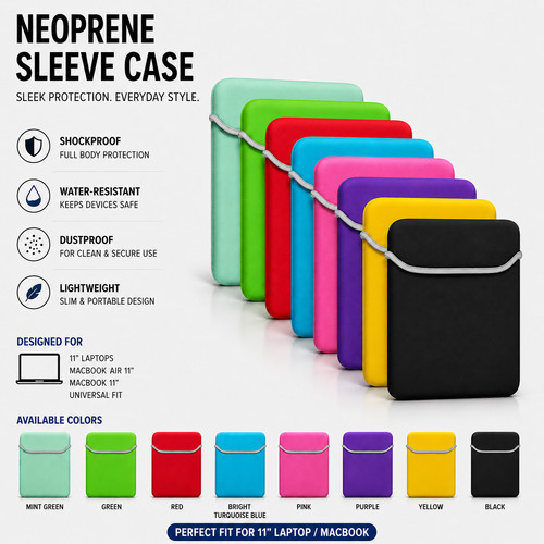 Neoprene sleeve bag for - 11",