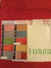 Toyota Punchcards For Standard